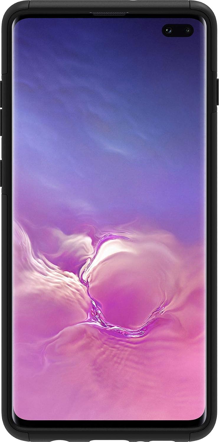 Incipio DualPro Dual-Layer Case for Samsung Galaxy S10+ with Hybrid Shock-Absorbing Drop-Protection - Black/Black