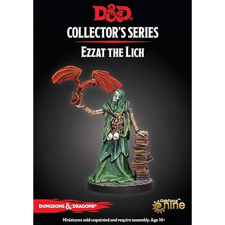 Gale Force Nine Dungeon of the Mad Mage: Ezzat Collector's Miniatures