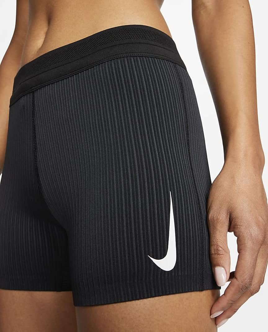 Nike AeroSwift Women's Tight Running Shorts Black : Clothing, Shoes & Jewelry