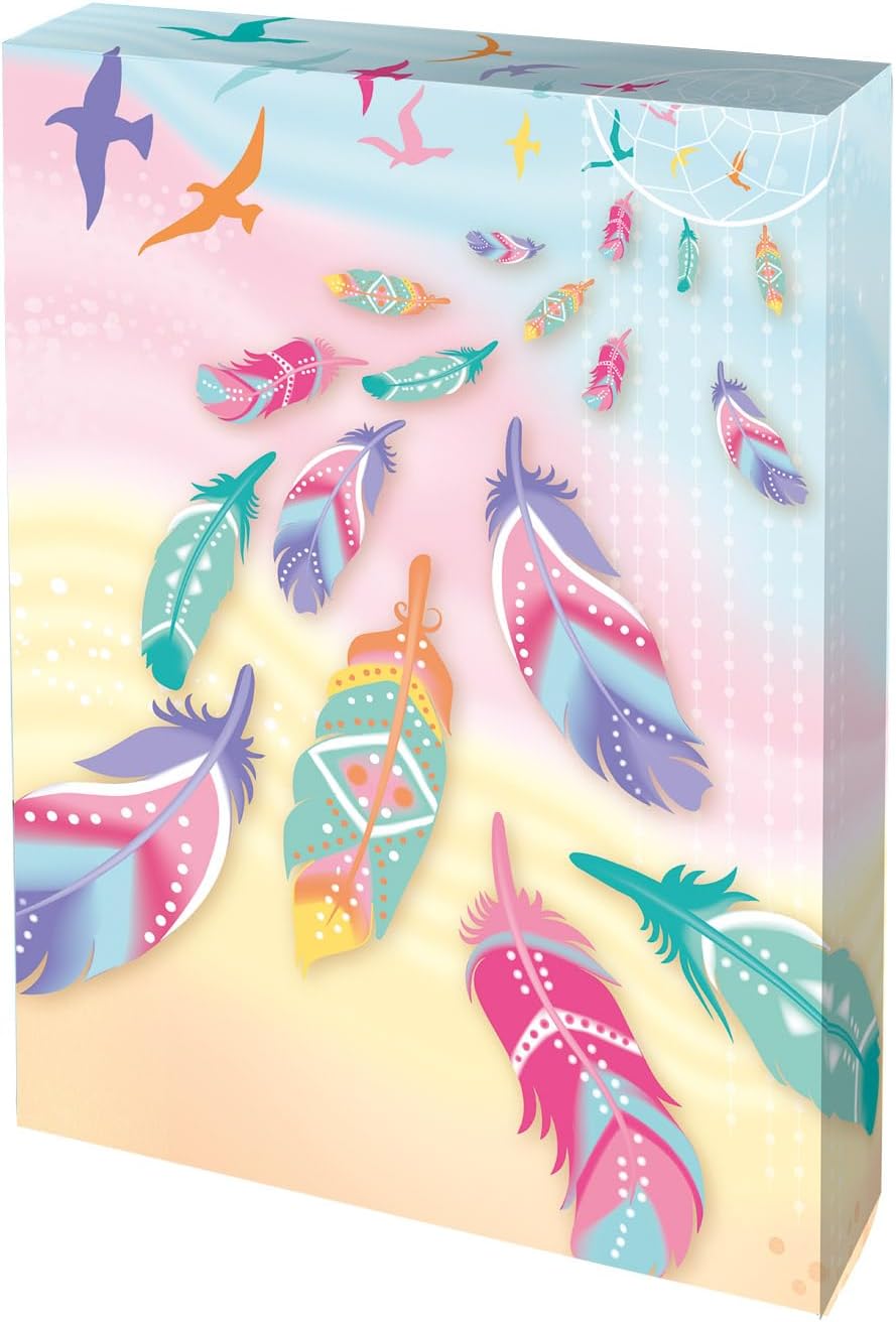 Artista 9301912 Craft Dream Catcher, DIY kit for Children, Creative Set in Practical Storage Box