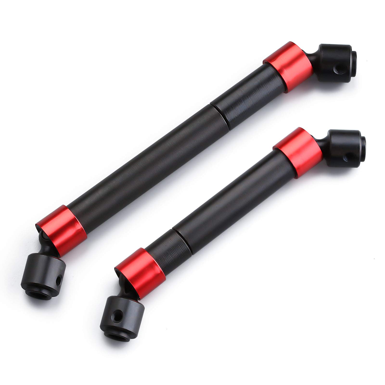 INJORA 2PCS TRX4 Metal CVD Drive Shaft for 1/10 RC Car Crawler 324MM Wheelbase TRX-4