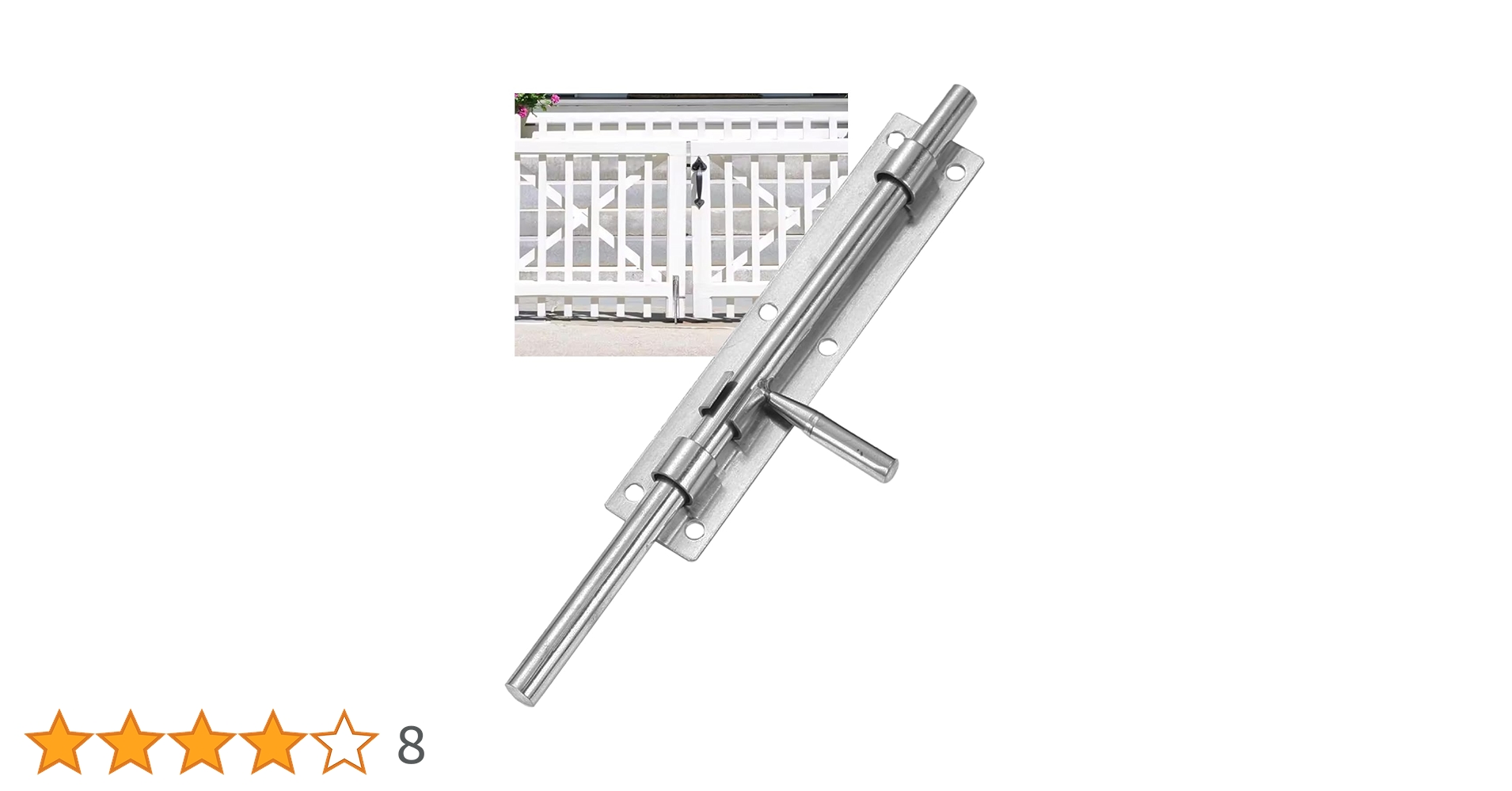 Amazon | S.fields.inc 門落とし 丸落し 丸棒 門扉止め かんぬき