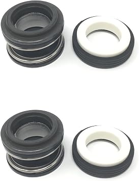 2 Pack Swimming Pool & Spa Pump Shaft Seal 3/4" SE-201 Replacement For PS-201 SPX1600Z2 AS-201