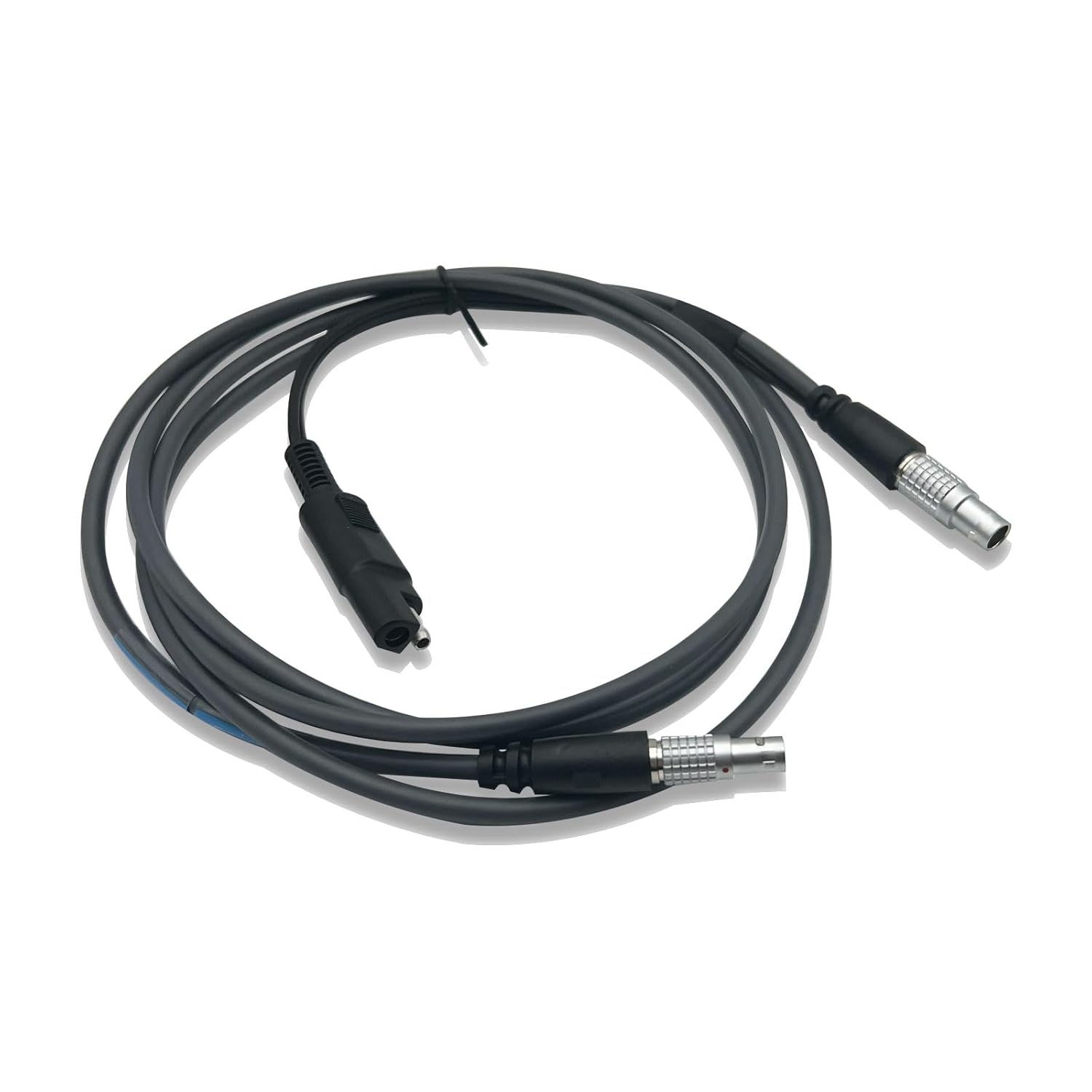 A00924 Power Cable Compatible with Trimble, 7-pin to 5-pin with a SAE 2-pin Connector Power Cable Compatible with Trimble 4700 4800 5700 GPS to Pacific Crest PDL HPB