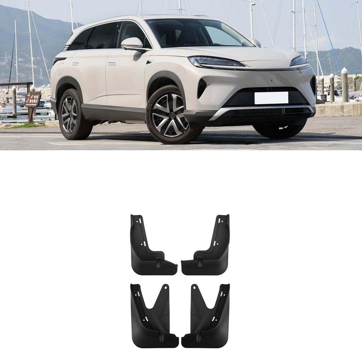 BXQDAM Car mud flaps,Compatible with BYD Sea Lion 07 DM-i 2025,Car exterior accessories