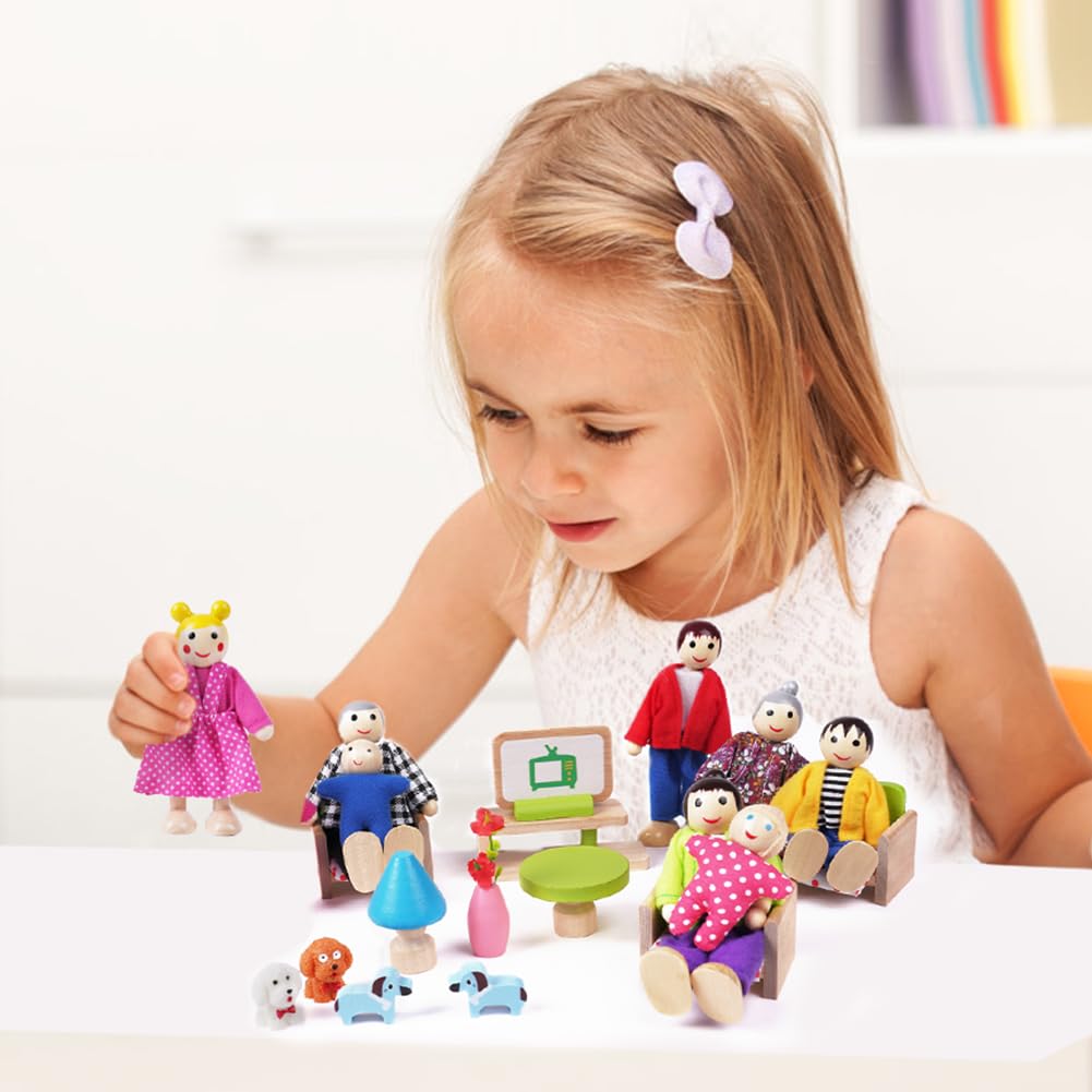 Set Di Scale In Miniatura Per Casa Delle Bambole 1:12 – Gnomi E Decorazioni Natalizie - 2