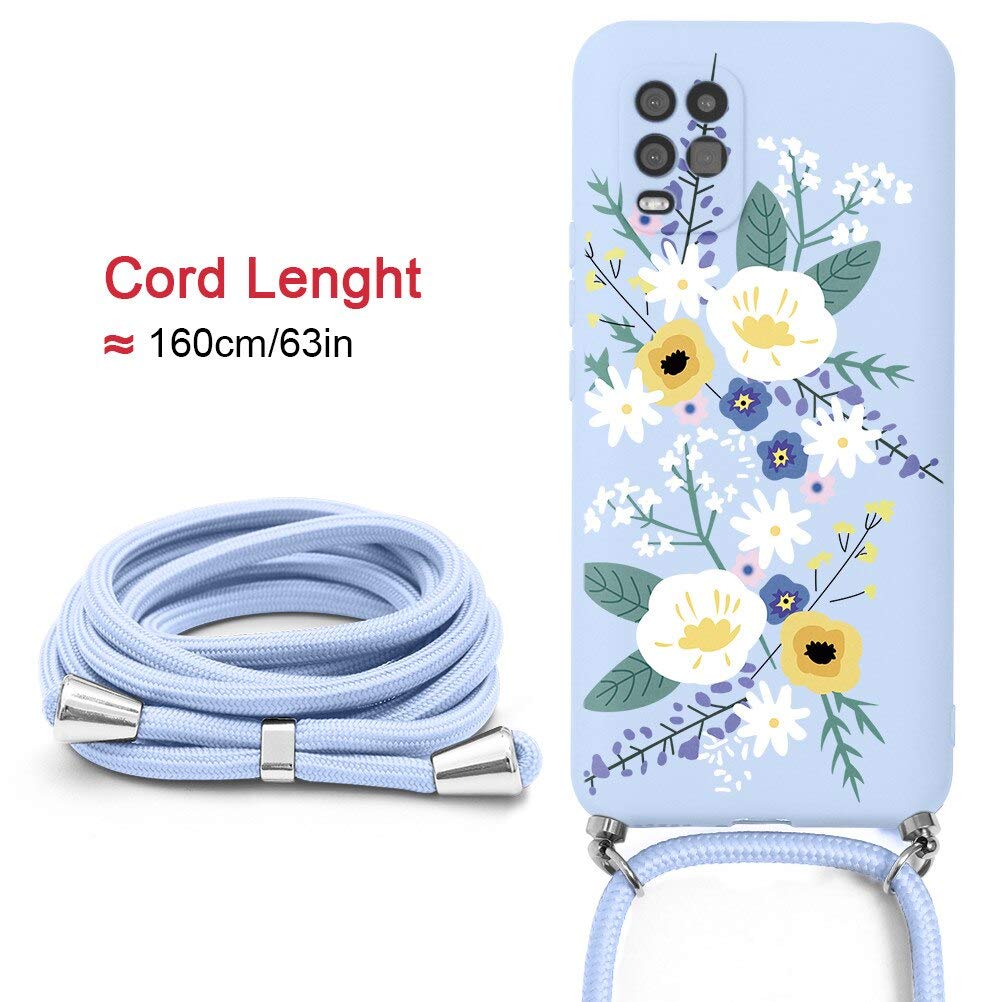 Yoedge Custodia con Cordino per Xiaomi, Cover con Collana
