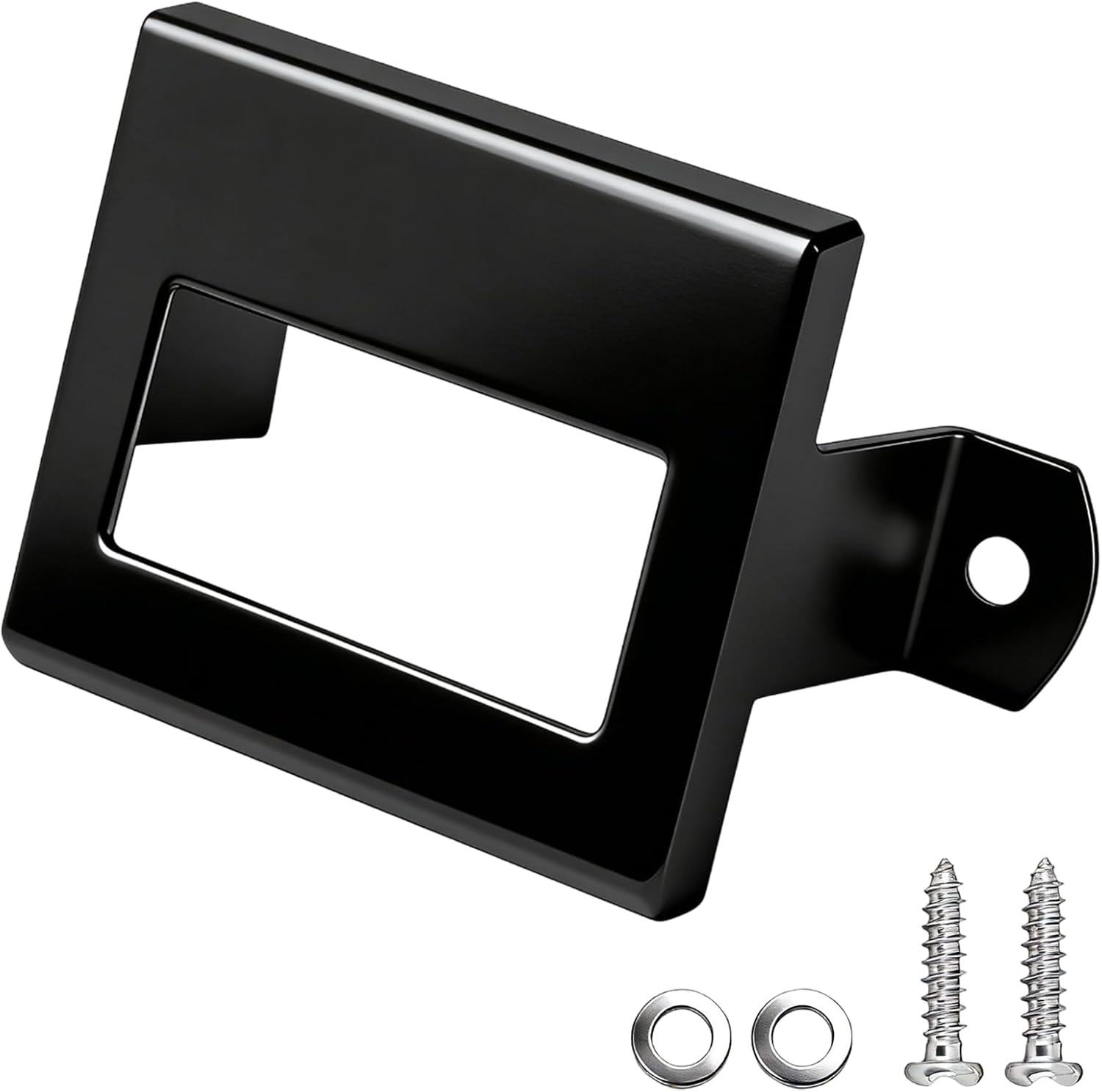 Front Radar Sensor Protector Cover Compatible with Honda CRV 2017-2022, Vehicle Radar Sensor Protector Cover Accessory for CRV Honda with Screws(Steel, Black)