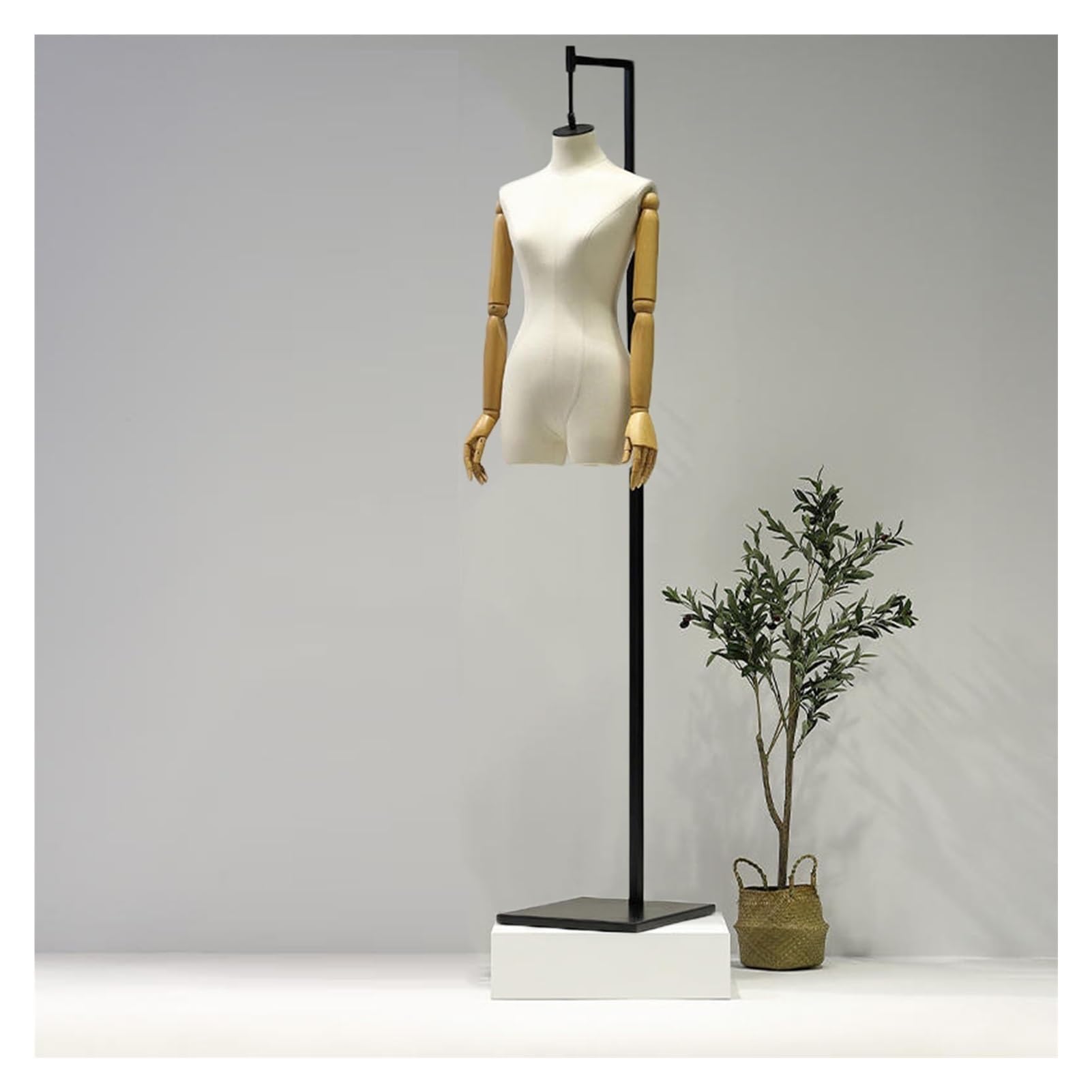 ITOSUI Adjustable Dress Form Mannequin for Tailoring - 47.2”-71.3” Sewing Dummy Torso, Ideal for Women's Fashion Display, Perfect for Designers & Seamstresses