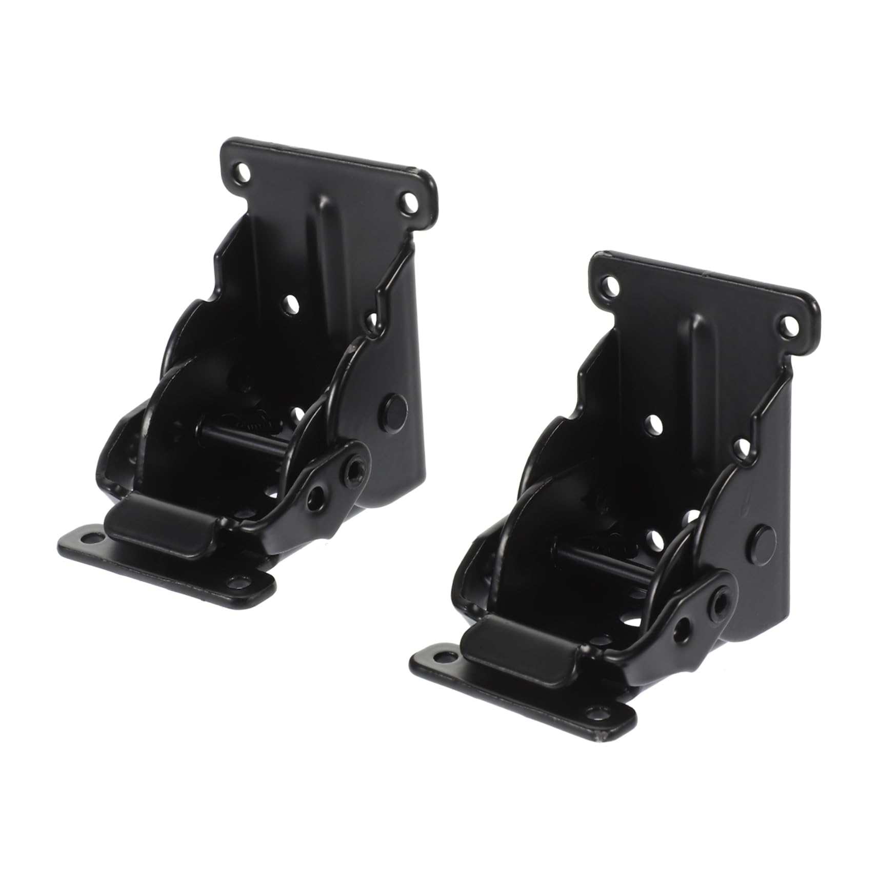 PartyKindom DIY Furniture Hinges: 90 Degree Self-Locking Folding Hinges for Tables Chairs Beds Industrial Use