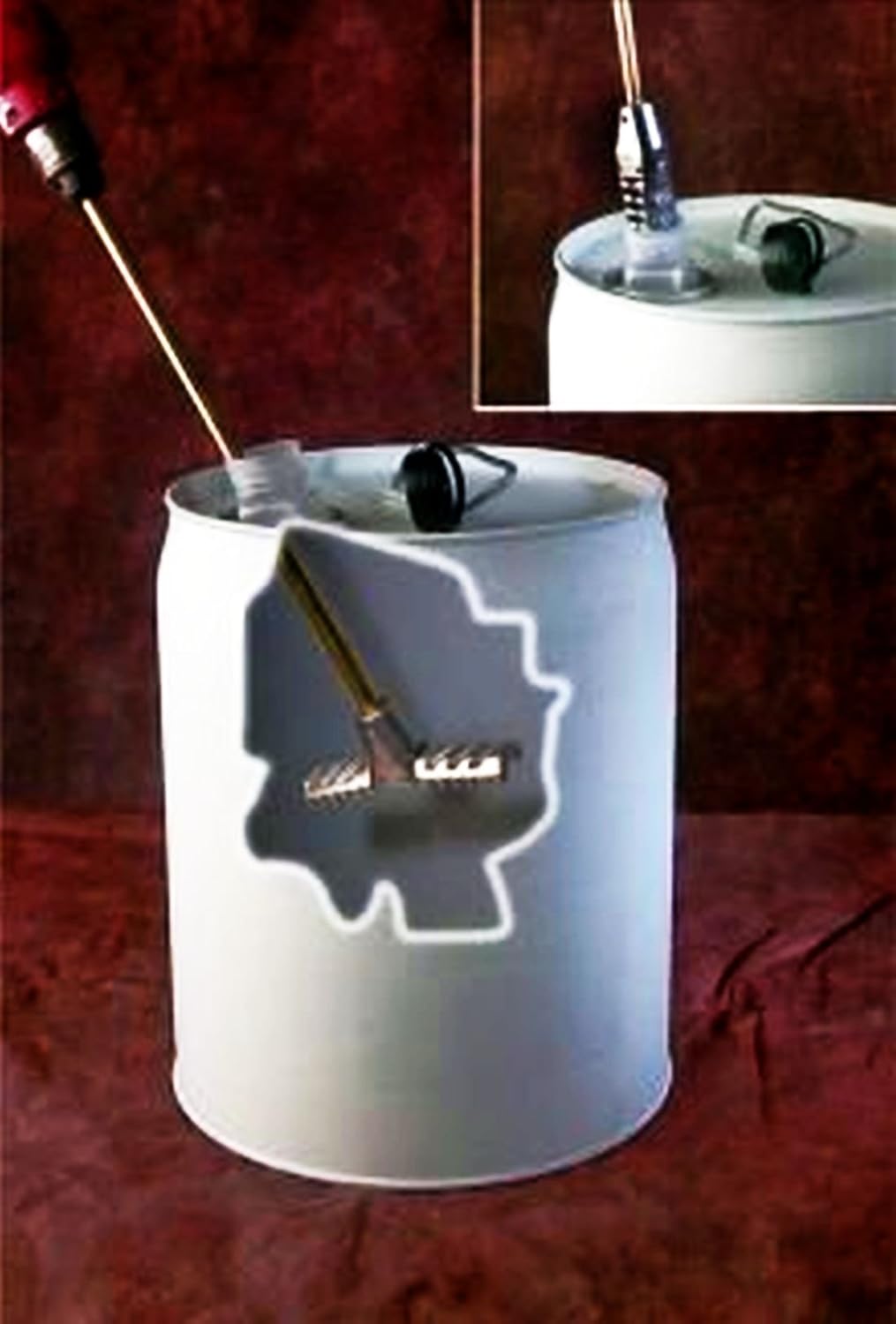 Swing T-Style Mixer Blade for 3-5 Gallon Bucket or Pail-3/8" x 23" Shaft: Industrial & Scientific