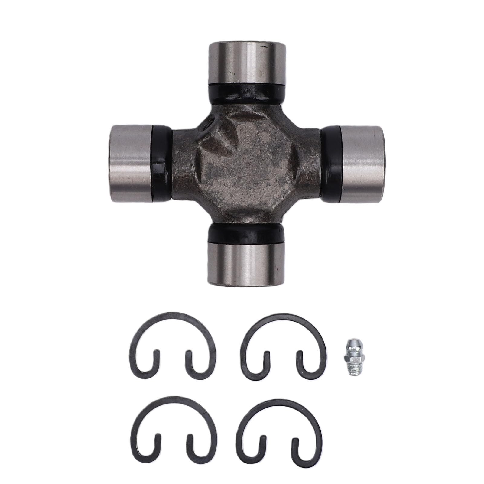 Sxhlseller Kit de Joint en U 5-460X, Série 1310 1350, Kit de Remplacement de Joint Universel pour Spicer 2-70-18X 2-94-28X 3-70-28X 3-94-18X, avec Graisseur et Anneaux d'arrêt Externes