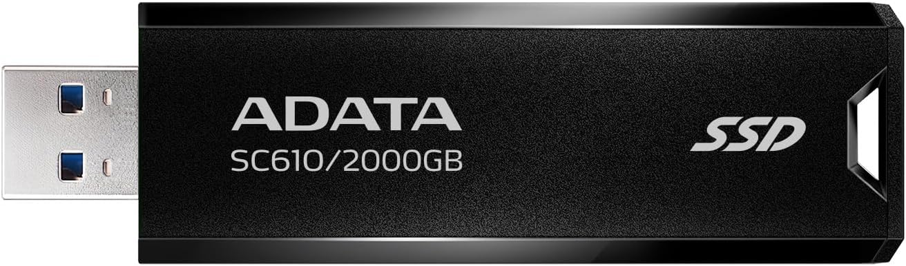 ADATA SC610 External SSD 2000GB 550/500 SC610-2000G-CBK/RD-I