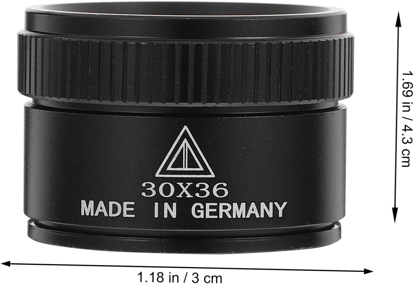 Optical Glass Loupe Magnifier for Jewelers with Lens Pocket Sized Magnifying Glass for Coins Stamps Jewelry Watchmaking and Craft Inspection image 5