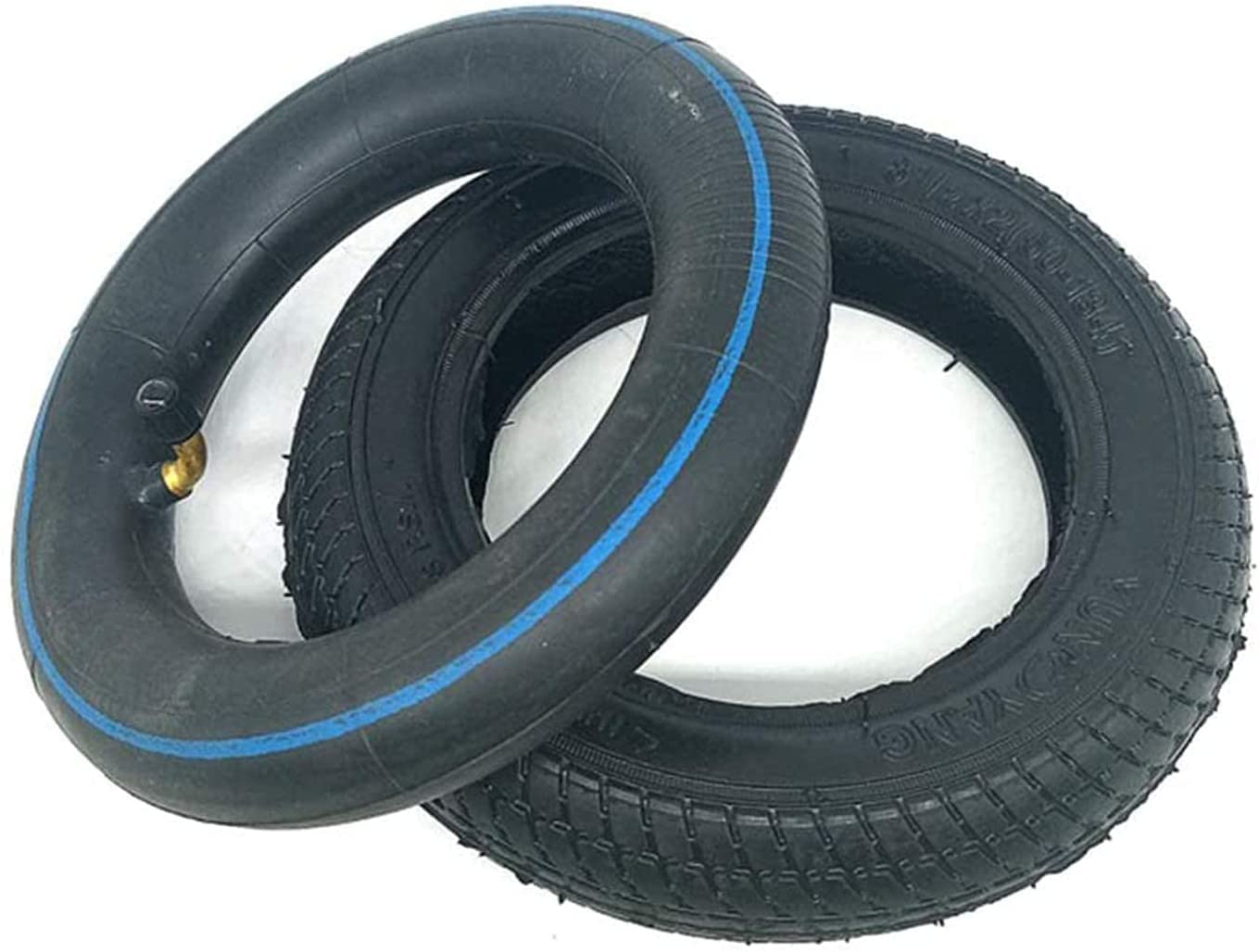 Pneus de Scooter électrique, Chambre à air à Double épaisseur, pneus intérieurs et extérieurs gonflables 8 1/2X2, pour Remplacement de Pneu de Poussette de 8,5 Pouces