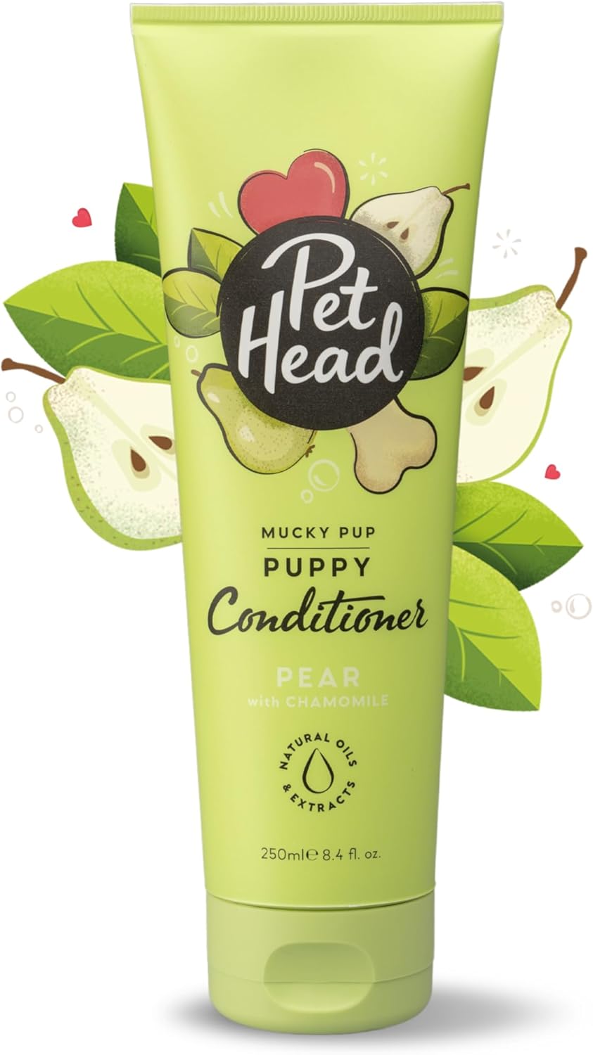 Pet Head Puppy Conditioner for Puppies from 8 Weeks, Green, 250 ml, 90222A