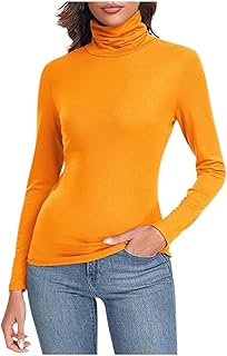 Ropa interior térmica para mujer, color liso, informal, elástica, ajustada, para mujer