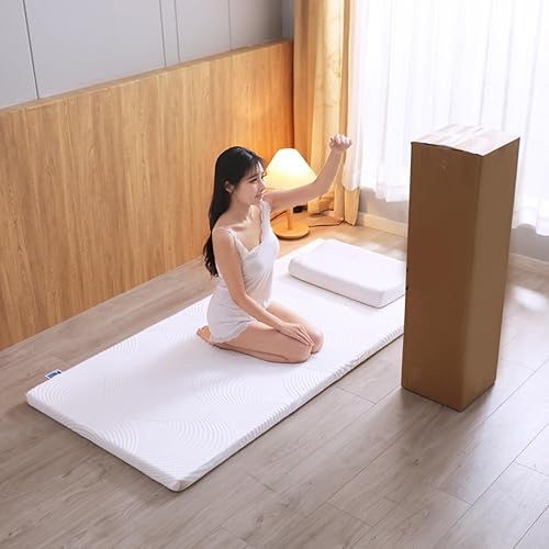 Miniatura 8 de Cubrecolchón de espuma viscoelástica de gel refrescante de 2.43.5 pulgadas de grosor, cubrecolchón de espuma viscoelástica Queen, cubrecolchón de