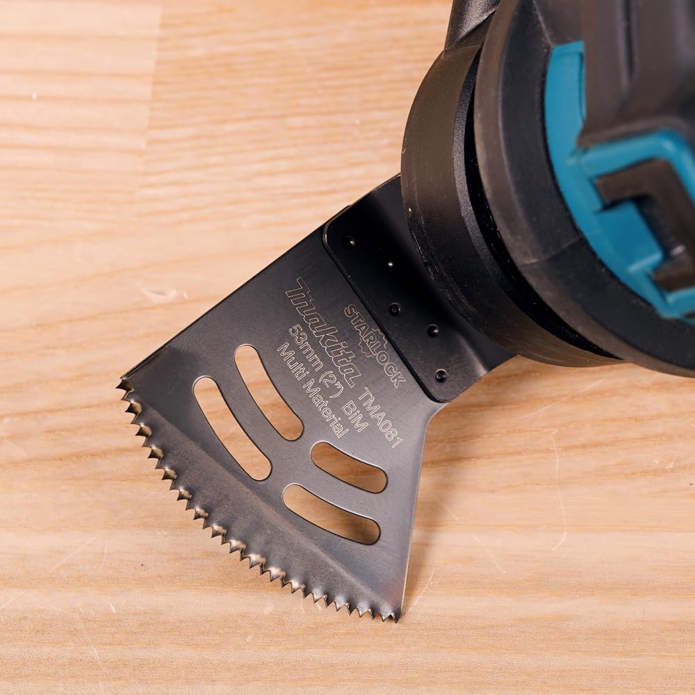 Makita B-69777 Multi-Tool Starlock Plunge Saw TMA081, Black - Image 2