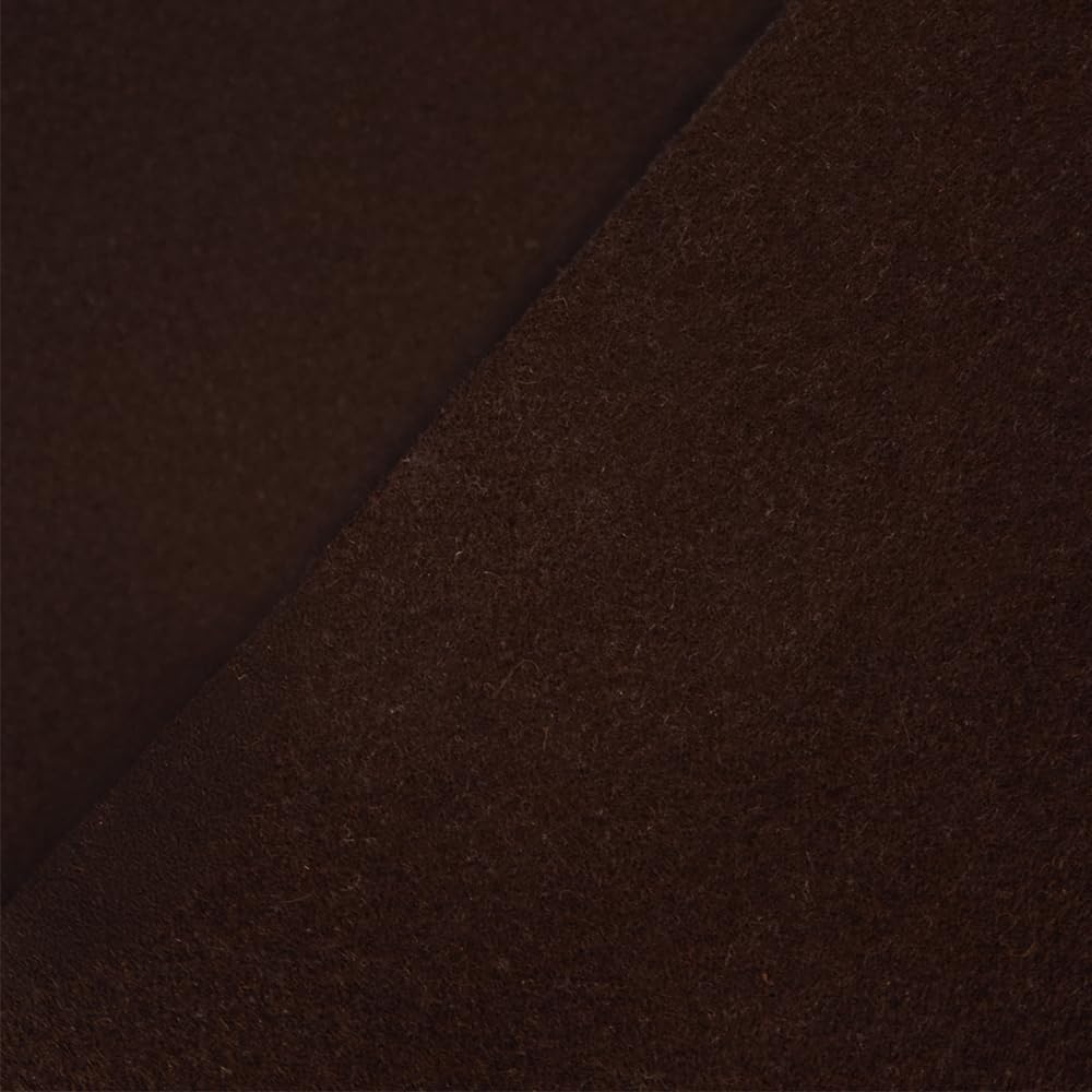 Felt Fabric Squares 10 Pack – 10"x10" (25x25cm) – Brown Wool Blend – Soft Craft Felt for Sewing, DIY Projects