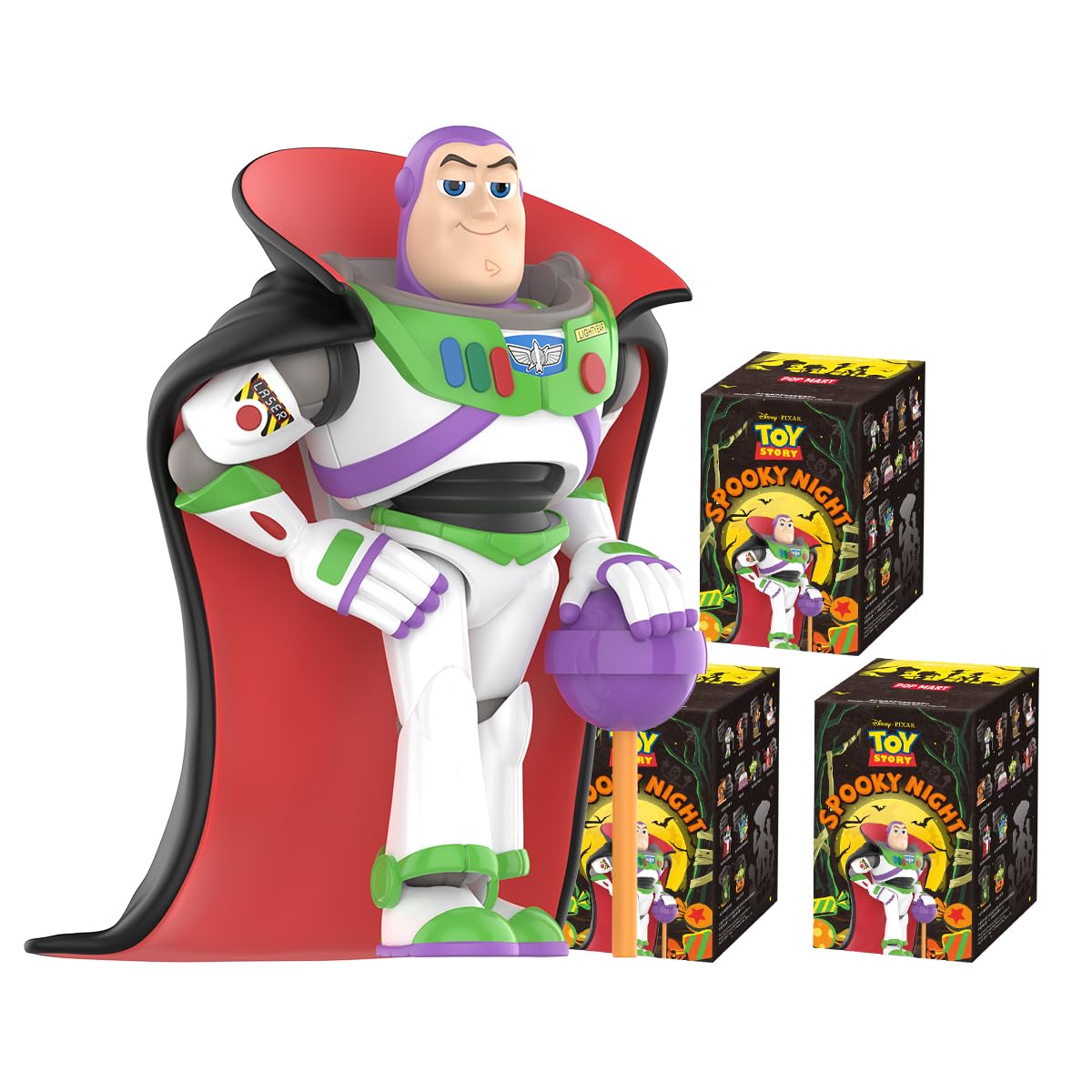 その他 Disney Pixar Spooky Night Toy Story POP MART Disney/Pixar Spooky Night Series Whole Set Figure