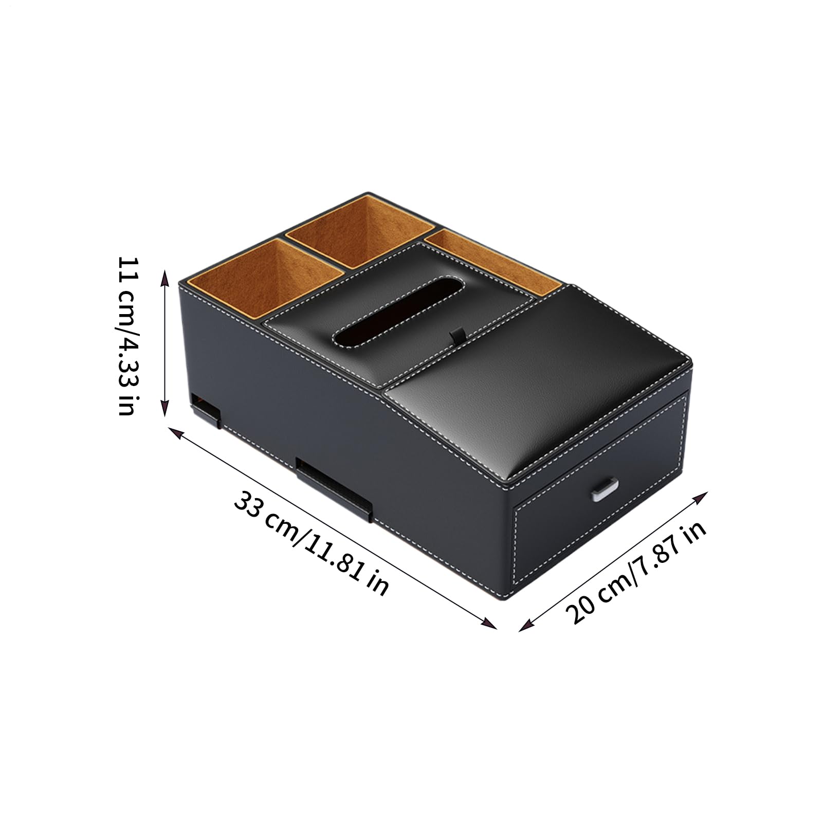 Soporte Para Vasos Del Reposabrazos Del Coche Dispensador Ergonómico | De Almacenamiento Para Reposabrazos Multifuncional Con Portavasos Para Vehículos Automóviles Teléfono Pañuelos Y