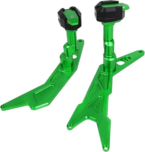 Miniatura 4 de COPART Reemplazo de protección contra caídas para Kawasaki Ninja 300 250 2013 2014 2015 2016 2017 2018 (verde)
