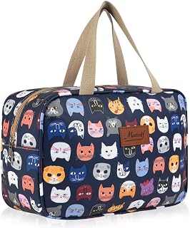 Aucuu Beauty Case Da Viaggio, Borsa da Toilette per Donna, Borse per Cosmetici con zip，Borsa Da Toilette Impermeabile Di Grande Capacità Per Brevi Viaggi, Affari E Ufficio