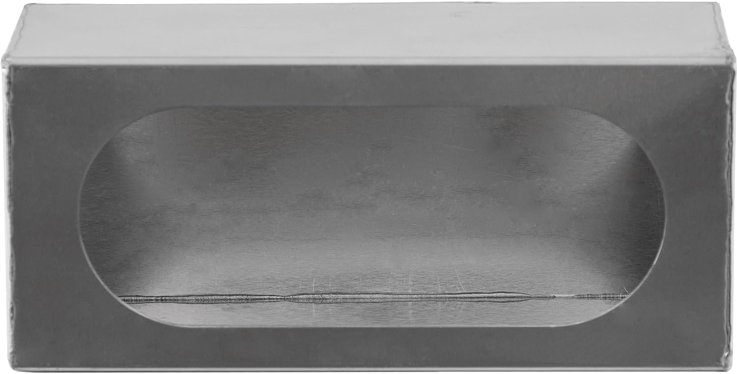 Buyers Products LB383ALSM Single Oval Light Box, Smooth Aluminum, 3 x 8 x 3 in, Truck, Trailer & Snow Plow Lighting