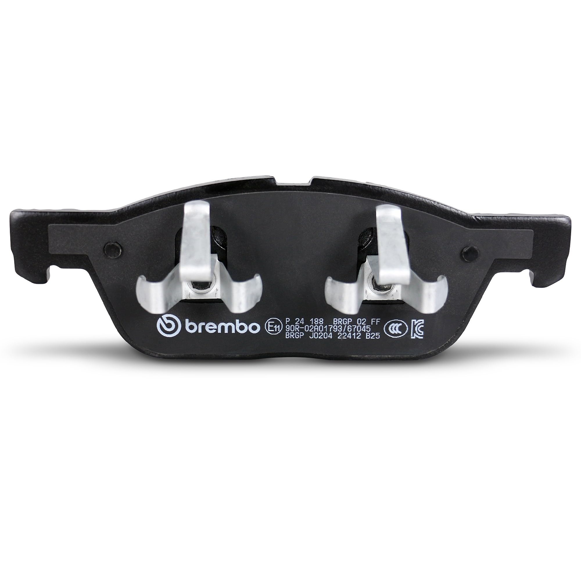 Brembo P 24 188 Pastillas de freno | P 24 188 Compatible con Edge, Focus IV (hn), Focus IV Turnier (hp), III (ck), Mk III Van (ck),Kuga III (dfk),s-Max (cj, WA6)