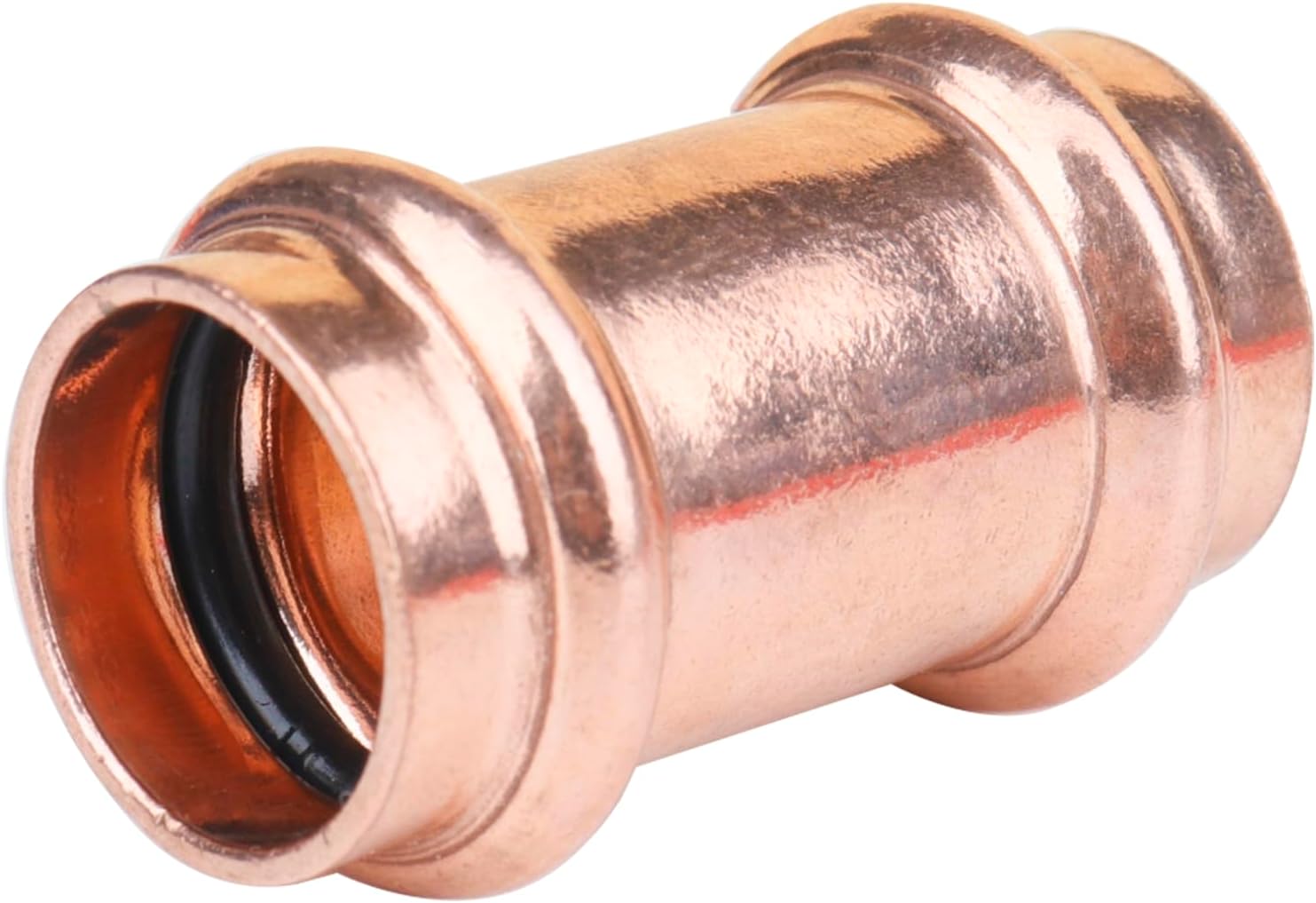 WHK 10 PackS 3/4" Press Pro press x 3/4" Copper coupling Adater Fittings Connect From Cooper to Cooper Pipe(Lead-Free,No Stop)