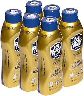 Bar Keepers Friend Soft Cleanser Liquid (26 oz - English/Spanish) - Multipurpose Cleaner & Rust Stain Remover for Stainles...