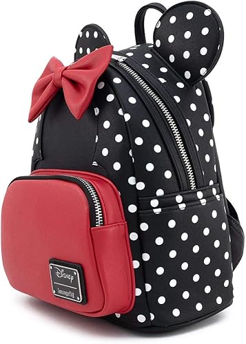 Miniatura 3 de Loungefly Disney Minnie Mouse - Bolso de hombro con doble correa para mujer Multi