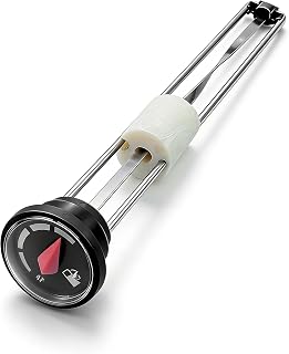 12" Gas Fuel Tank Gauge Meter Fit for Cub Cadet 735-0699 Ferris IS500Z IS2000Z F200Xt Snapper Pro S150X S200X, Fuel Level Sender with Grommet Replace 5022917 5022917SM 5101378YP 5022917X1SM