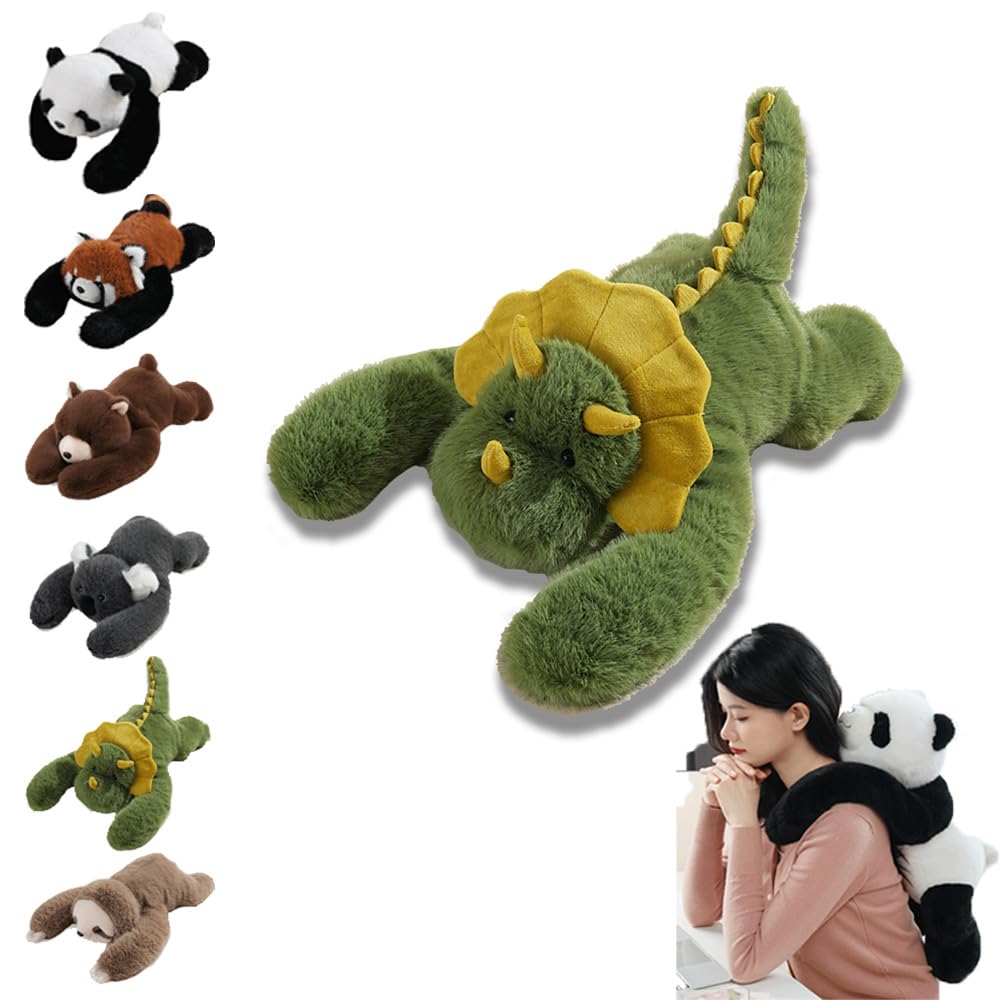 Weighted Plush Animals, The Weighted Animals for Adult, Hugging Pillow for Anxiety Relief & Sleep Support (Dinosaur, 30CM) — image 1