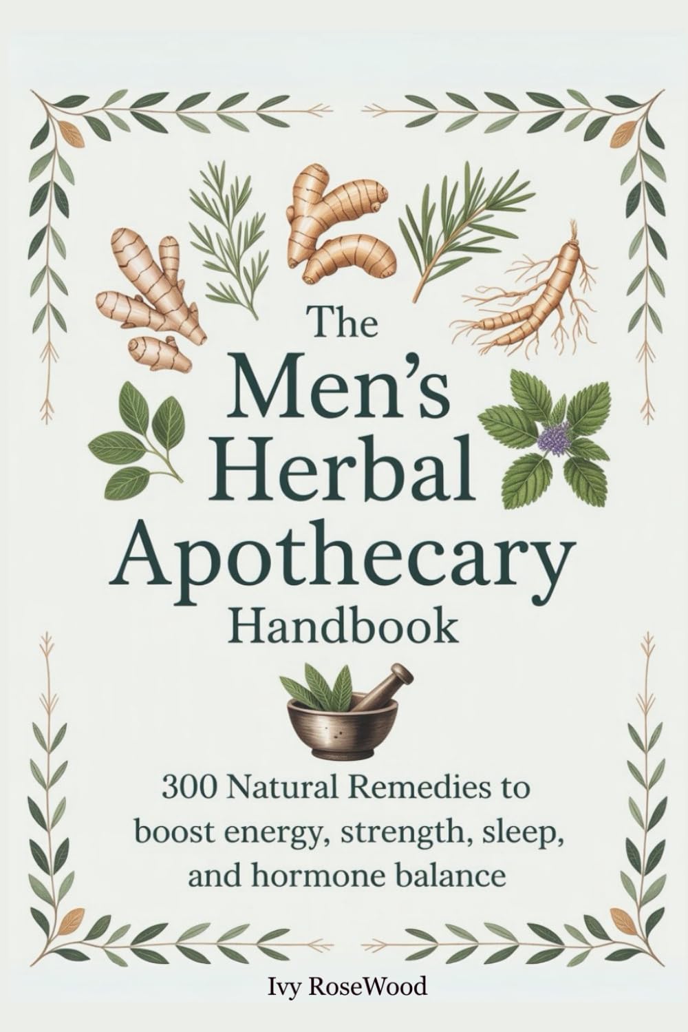 The Men’s Herbal Apothecary Handbook: 300 Natural Remedies to Boost Vitality, Strength, Fertility, Sleep, and Hormone Balance (THE MEN’S HERBAL ... Strength. Real Results. Built for Men.))      Paperback – August 29, 2025