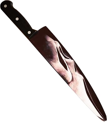 Fun World Officially Licensed Ghost Face Photo Real Chef Knife Costume Accessory