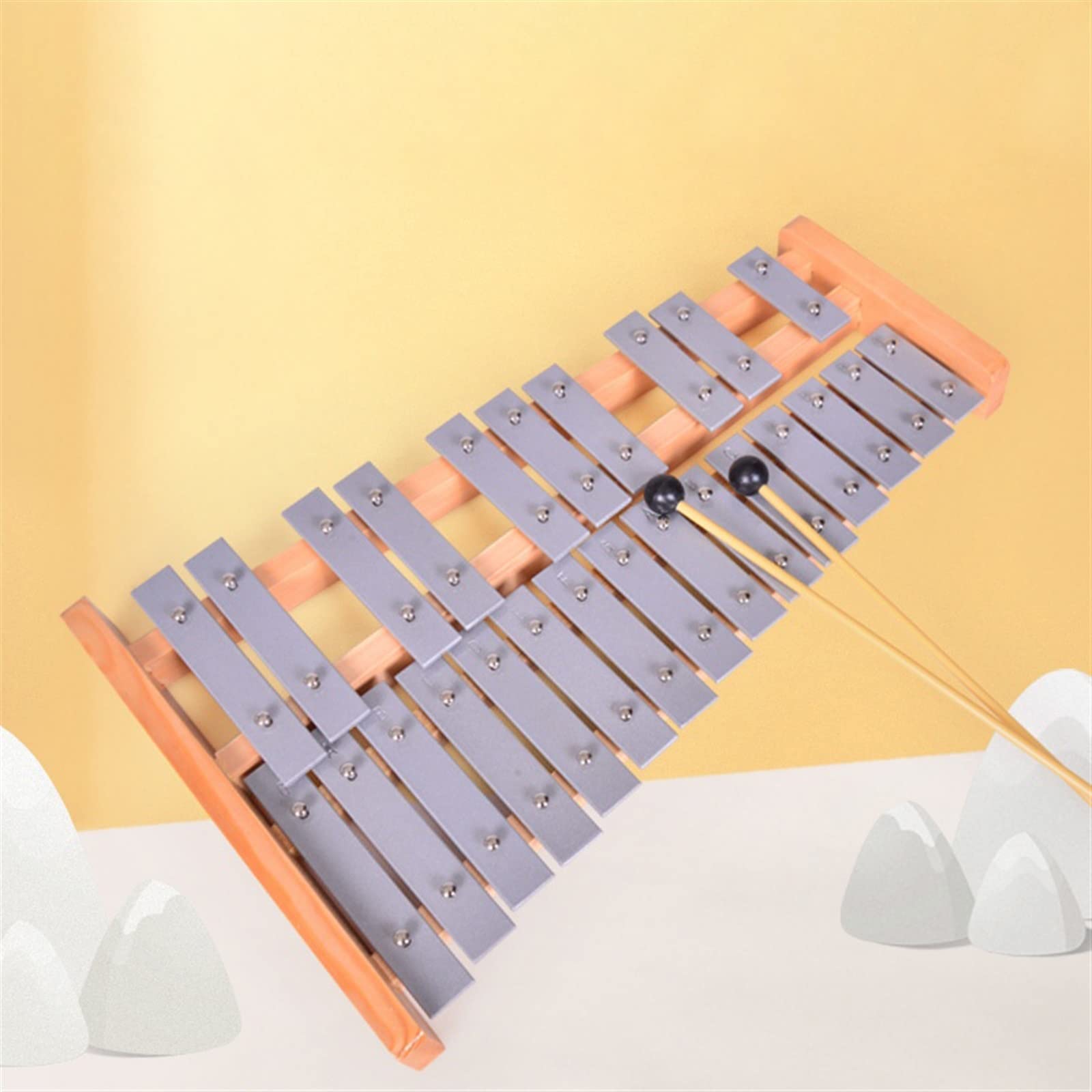 Percussão Musical Xilofono A 25 Toni Piastra In Alluminio Pianoforte Carillon Strumento A Percussione Che Bussa Piano Piastra Campana Pianoforte Xilofoni