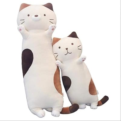 可愛い 抱き枕 クッション 猫 ネコ 立ち姿 花猫 もちもち だきまくら 枕 寝枕 ふわふわ 柔らか マシュマロ 添い寝 癒し系 昼寝まくら 寝具 横向き寝 プレゼント用 猫 ネコ 柔らかい ぬいぐるみ 子供 贈り物100cm