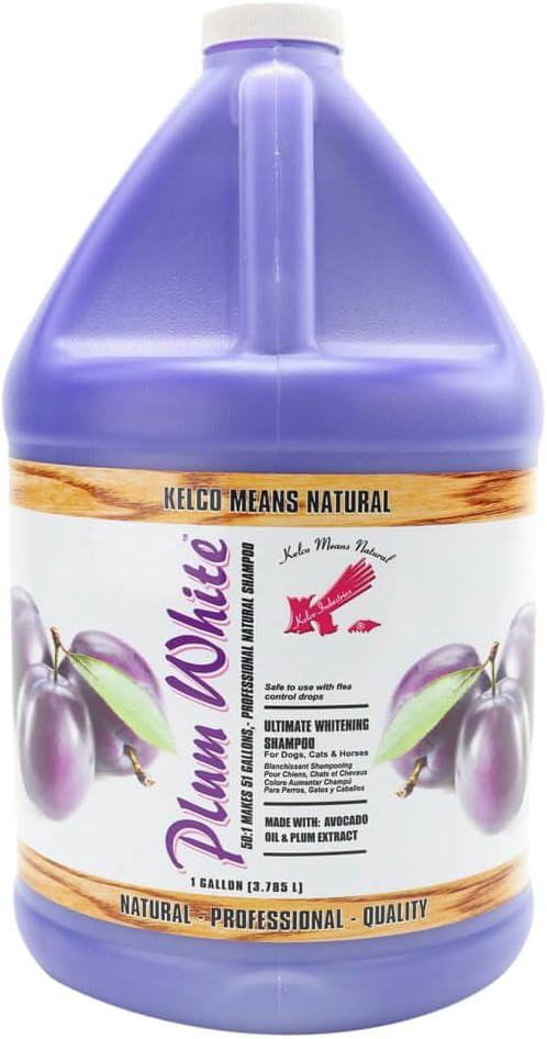 Kelco 50:1 Plum White Shampoo Gallon