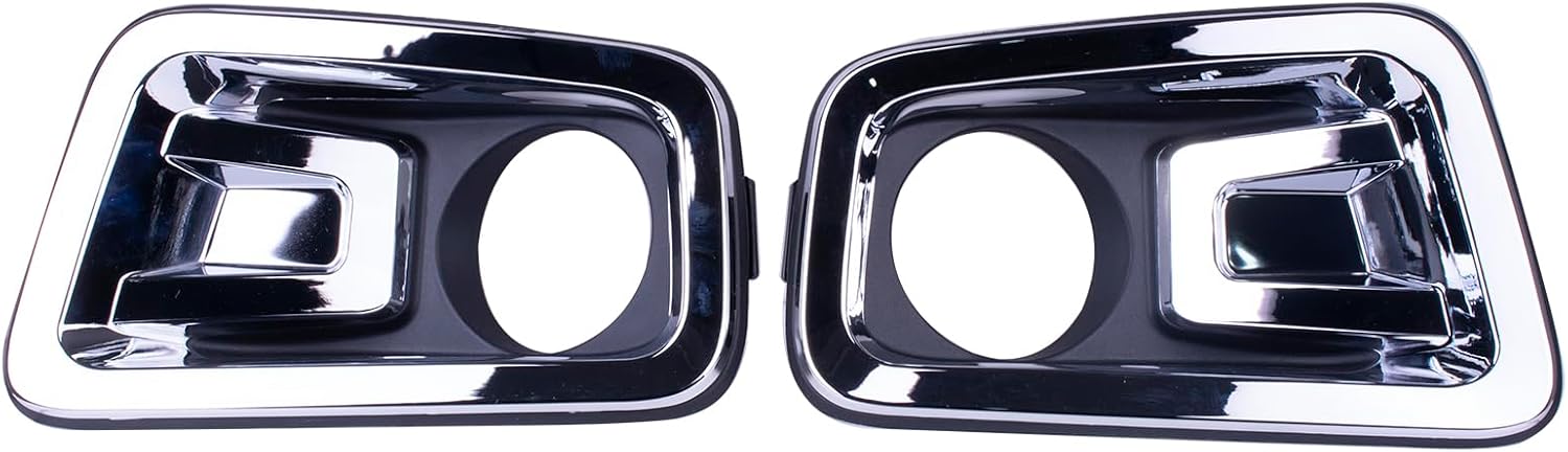 One Set Fog Light Lamps + Covers + Switch + Wiring Compatible With Nissan Titan 2017-2019 & Titan XD 2016-2019 Replaces 62257EZ02B NI1038152 NI1039152 261509B90E NI2592137C