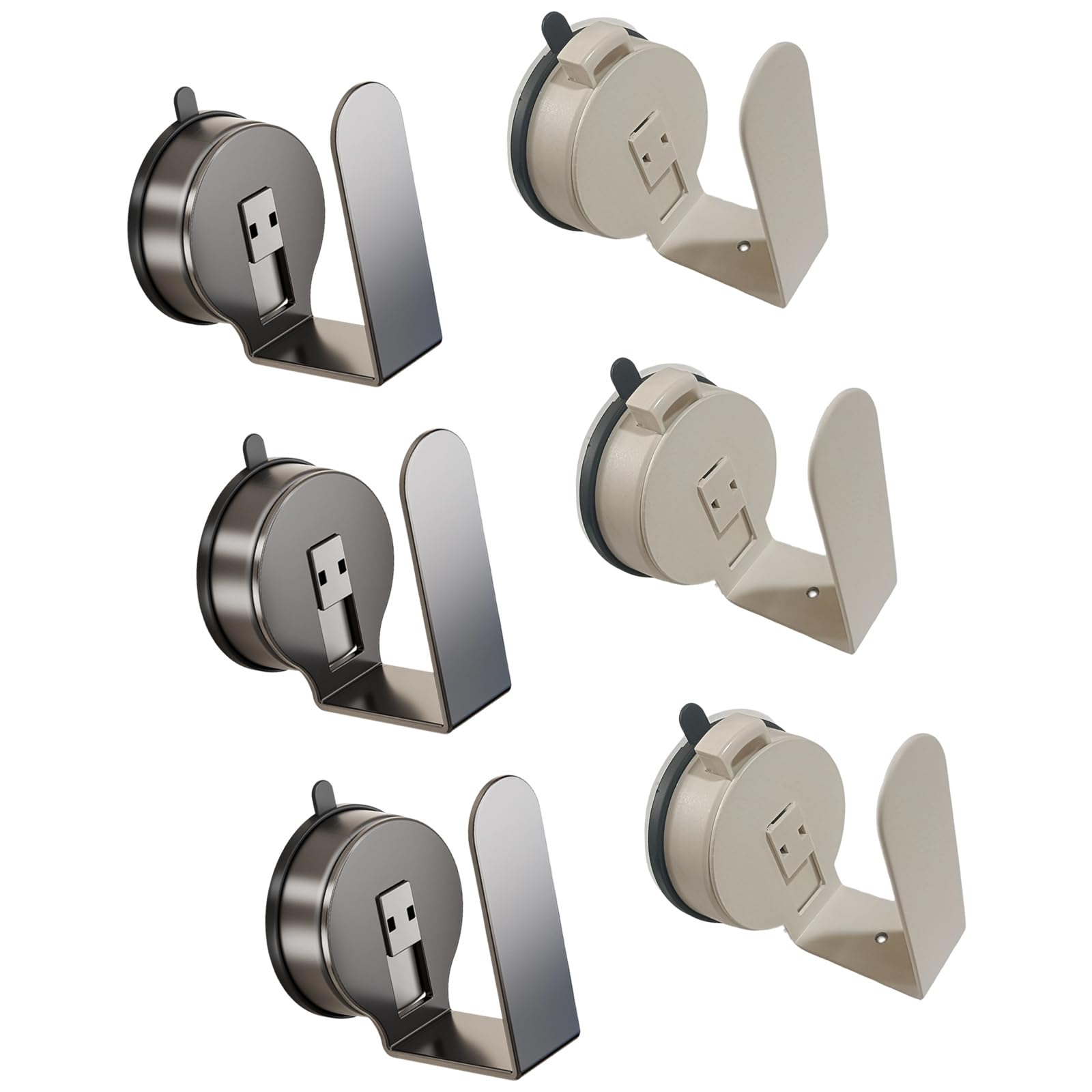 Nucelit Space-Efficient Wall-Mounted Board Rack No Cavities Required ABS Anti-Rust Design for Containers Utensils Cookware Storage Gluey Wall Mounted Container Lid Rack