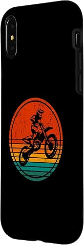 Miniatura 8 de iPhone 12 mini Retro Graphic Dirt Biker Motorcycle Enduro Motocross Biker Case