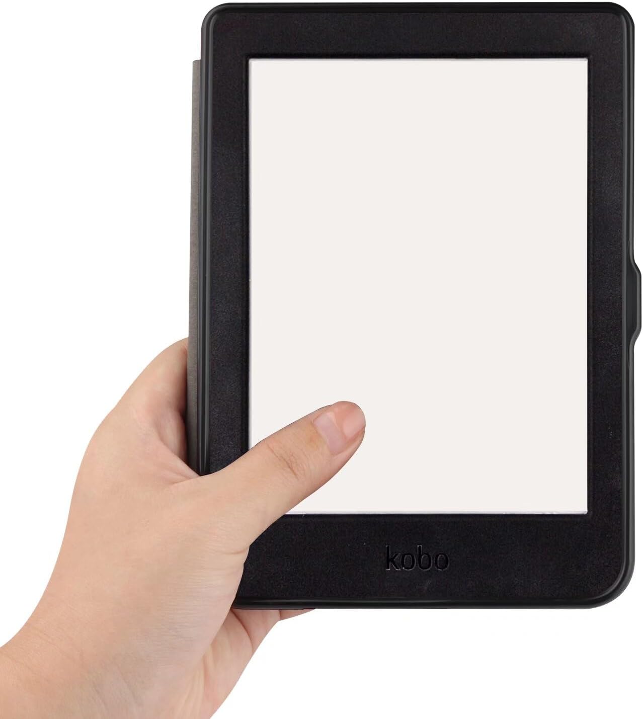 Tablet E-Reader Cover for Kobo Nia N306 (2020 Release),Ultra Slim Lightweight Leather Case for Kobo Nia 6" 2020 E-Book (TPU-Black)