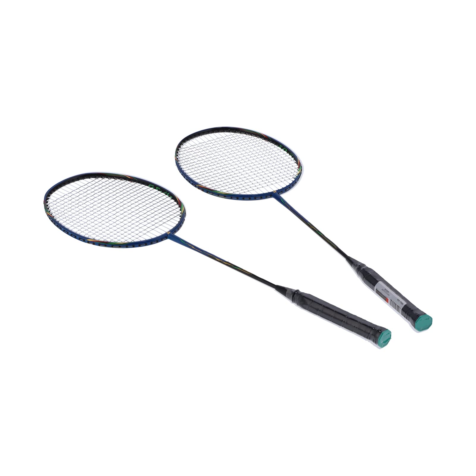 Set di Racchette da Badminton per 2 Giocatori in Composito di Carbonio Leggero per Sport All'aria Aperta per Adulti 2 unità