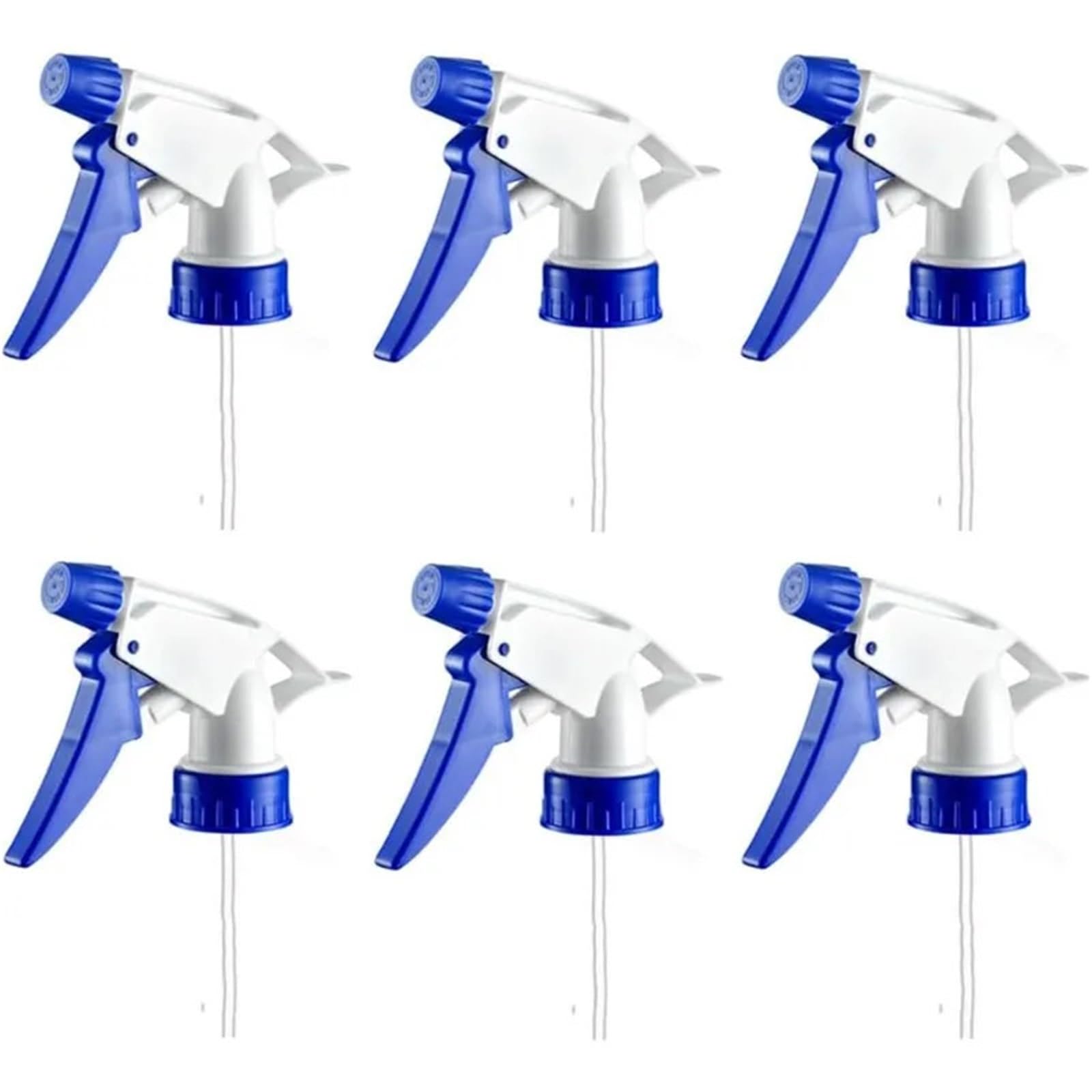 LCANALLYMS Spray bottle nozzle, 12Pcs Industrial Trigger Sprayer Garden Home Cleaning Watering Spray Heads for Bottle Replacement