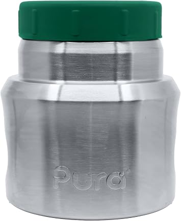 Pura - Insulated Stainless Steel Food Jar 9 oz - Vacuum Insulated, No Plastic, Dishwasher Safe