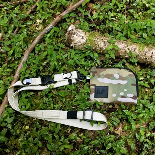 [SA-CHE] サシュ アウトドア マルチ ネック ショルダーストラップ プラス 日本製 スマホショルダー 携帯 スマホストラップ メンズ 首掛け 斜め掛け 肩掛け ショルダー ネックウォレット スマホ 落下防止 (ベージュ)