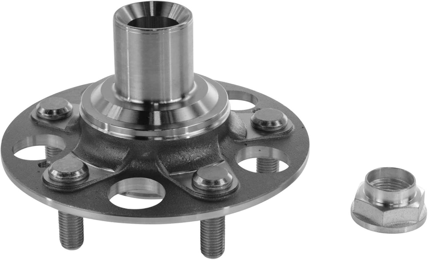 TRQ Rear Wheel Hubs Driver Left Side & Passenger Right Side 2 Piece Set for 2002 2003 2004 2005 2006 Honda CR-V