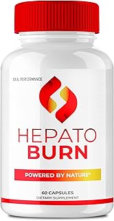 Hepato Burn Capsules, Official Hepato Burn Supplement Pills, Overall Health Support, All Natural Keto Capsule to Sustain Active Lifestyle & Fitness Goals, Premium HepatoBurn Reviews (60 Capsules)